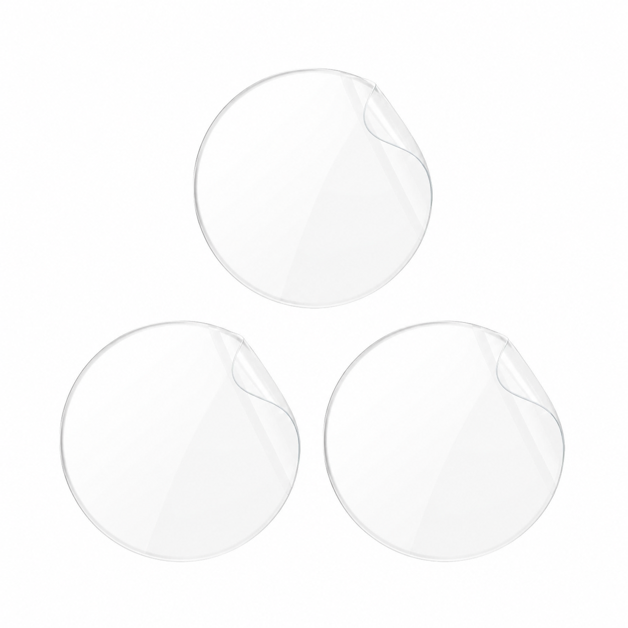 3X For Garmin Venu 2 Plus Screen Protector Full Coverage Smartwatch TPU Guard – clean white background main image