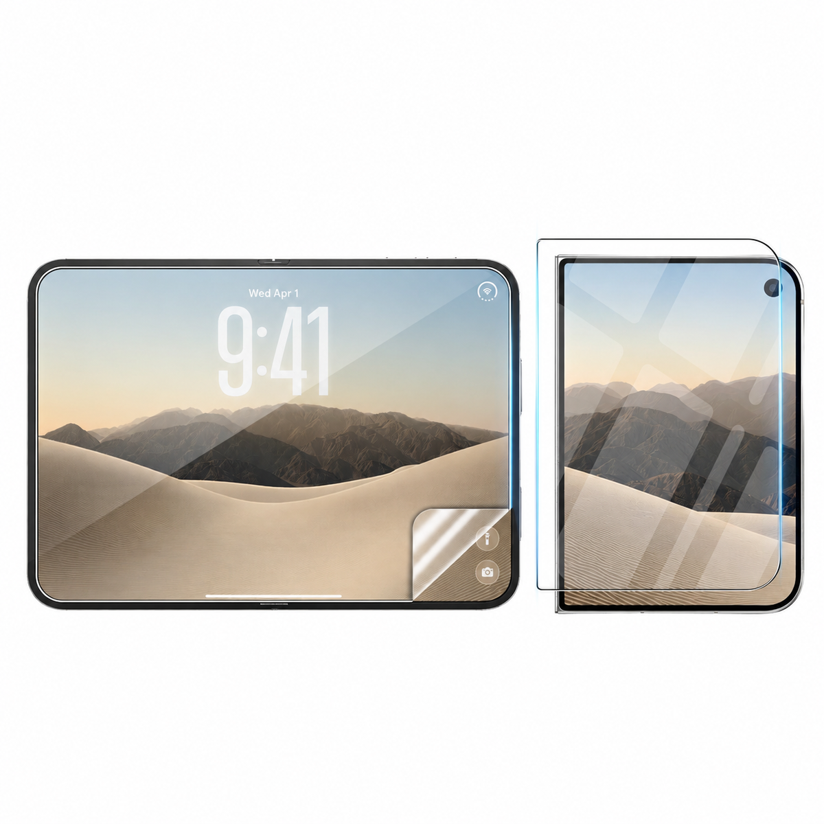 Front Glass and Inner Screen Protector Set for iPhone Duo - 2 Pieces