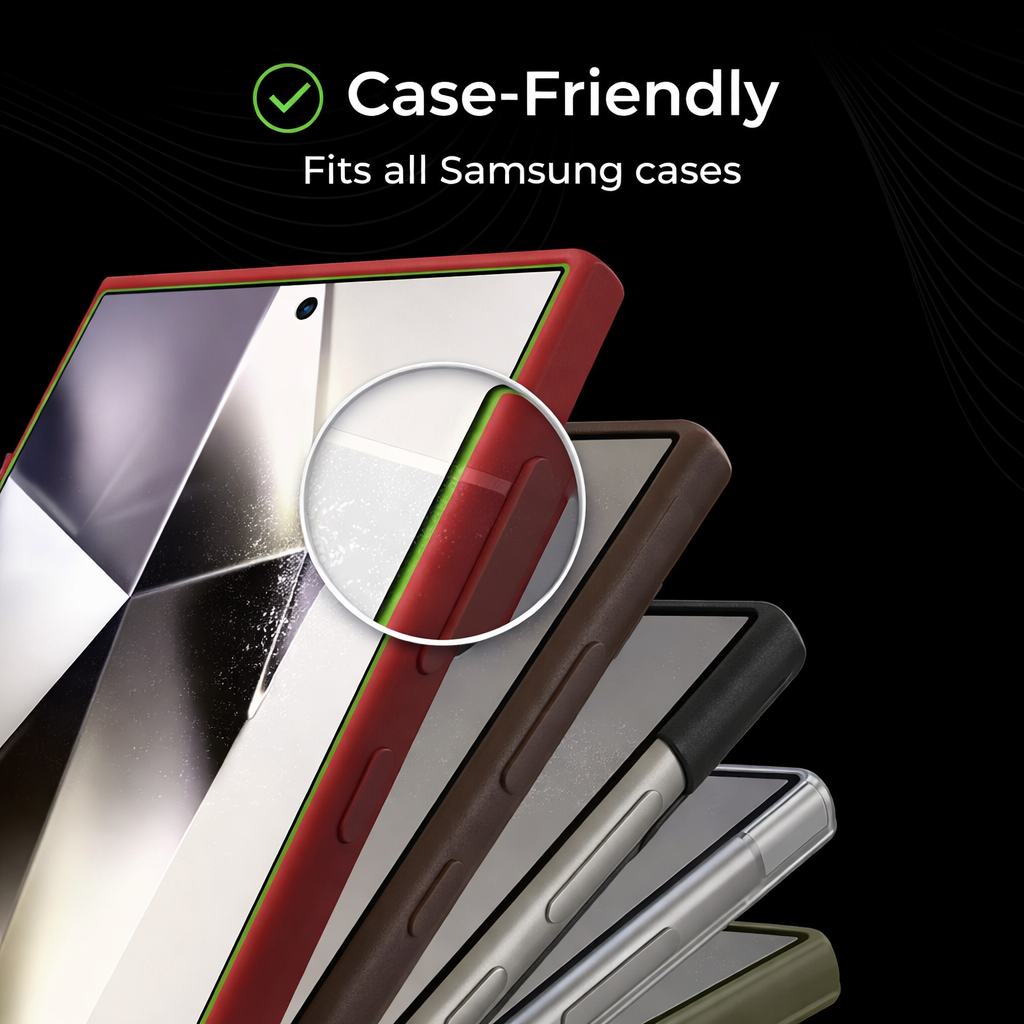 2 Pack Privacy Tempered Glass Screen Protectors for Samsung Galaxy S26 Ultra