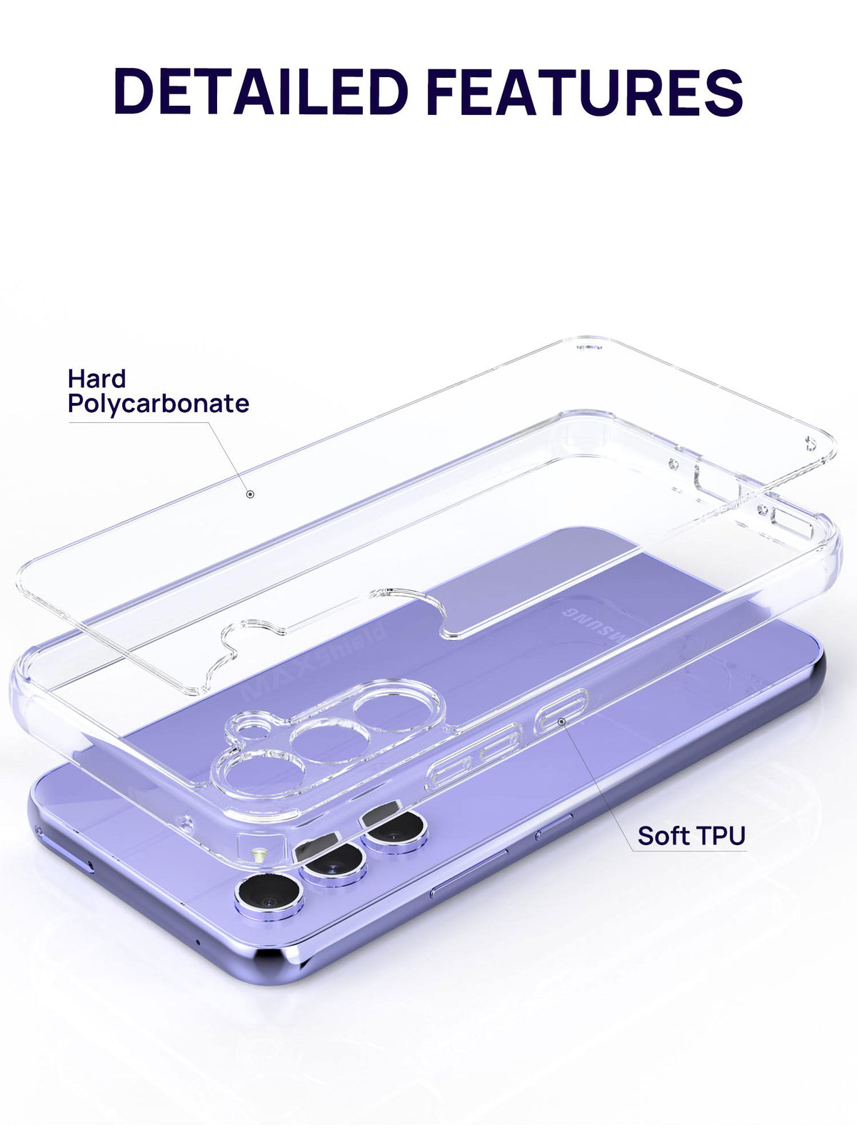 For Samsung Galaxy A16 A17 A36 A37 A56 A57 Clear Slim Shockproof Case - image 5