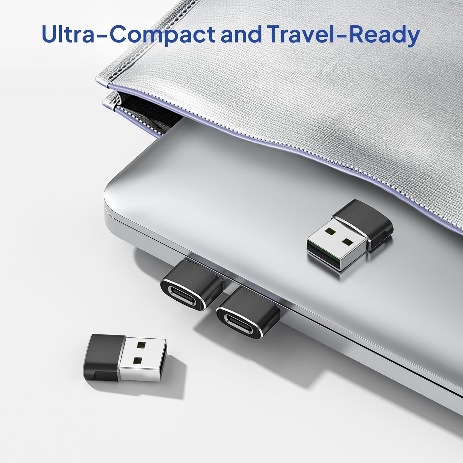 USB-A to USB-C Charging Adapter – 2 Pack - image 5