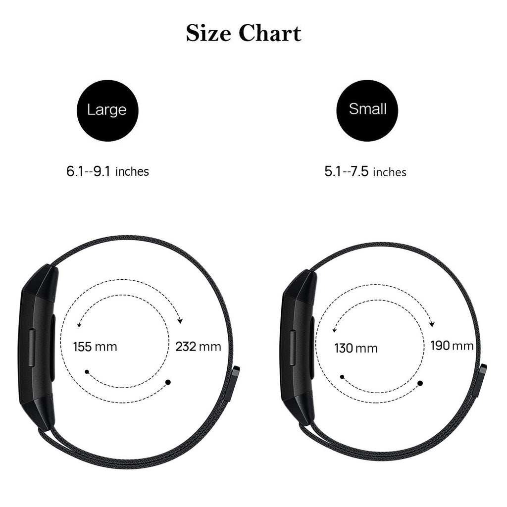 Milanese Metal Band for Fitbit Charge - image 2