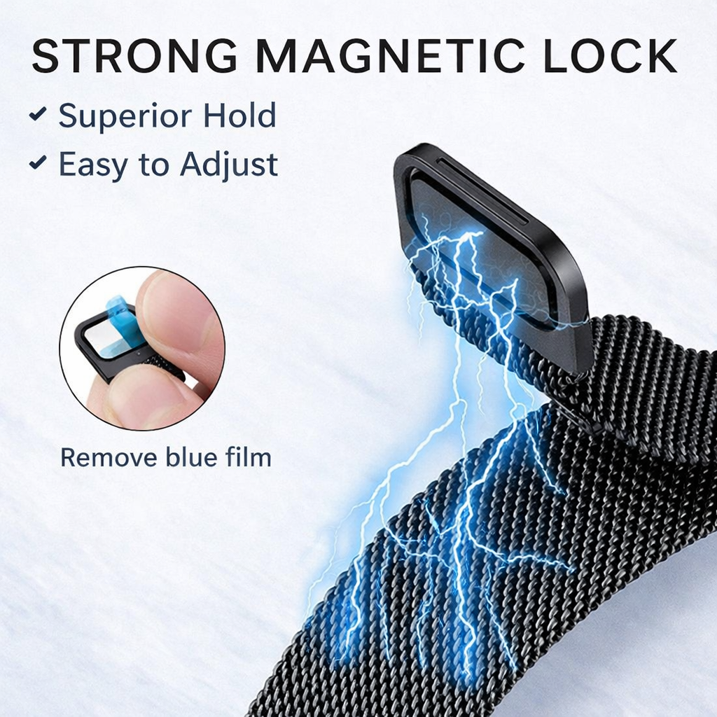 Milanese Metal Band for Fitbit Charge - image 5