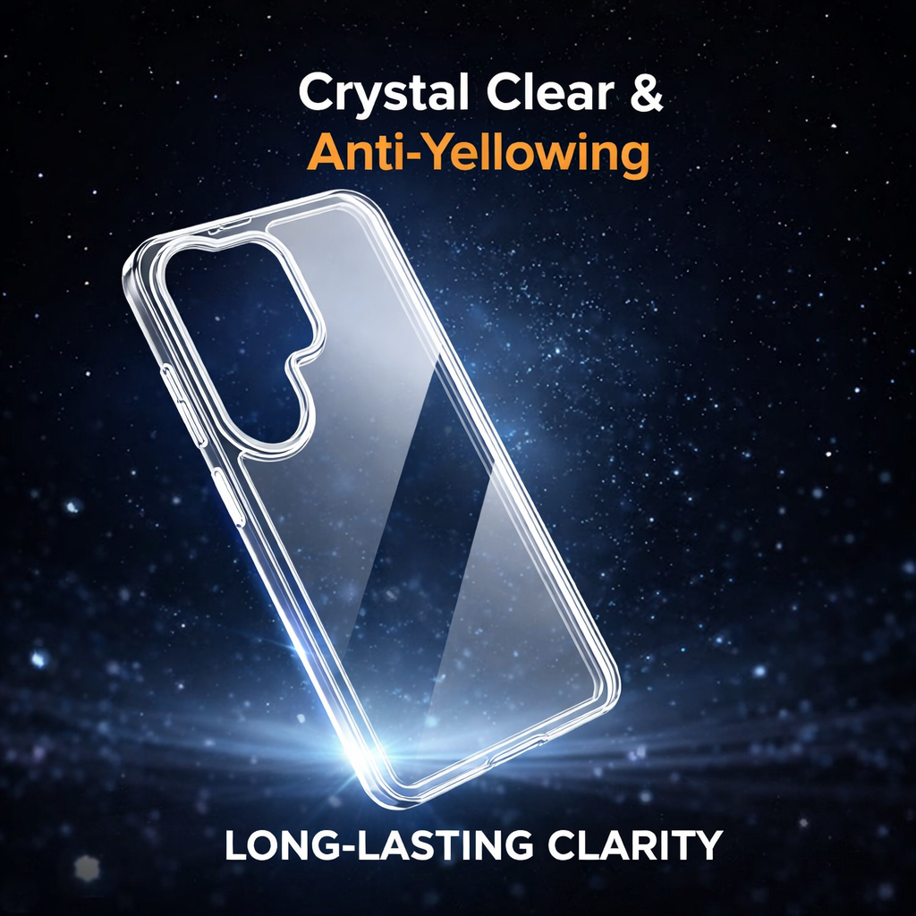 For Samsung Galaxy S24 FE Clear Slim Shockproof Case - image 3