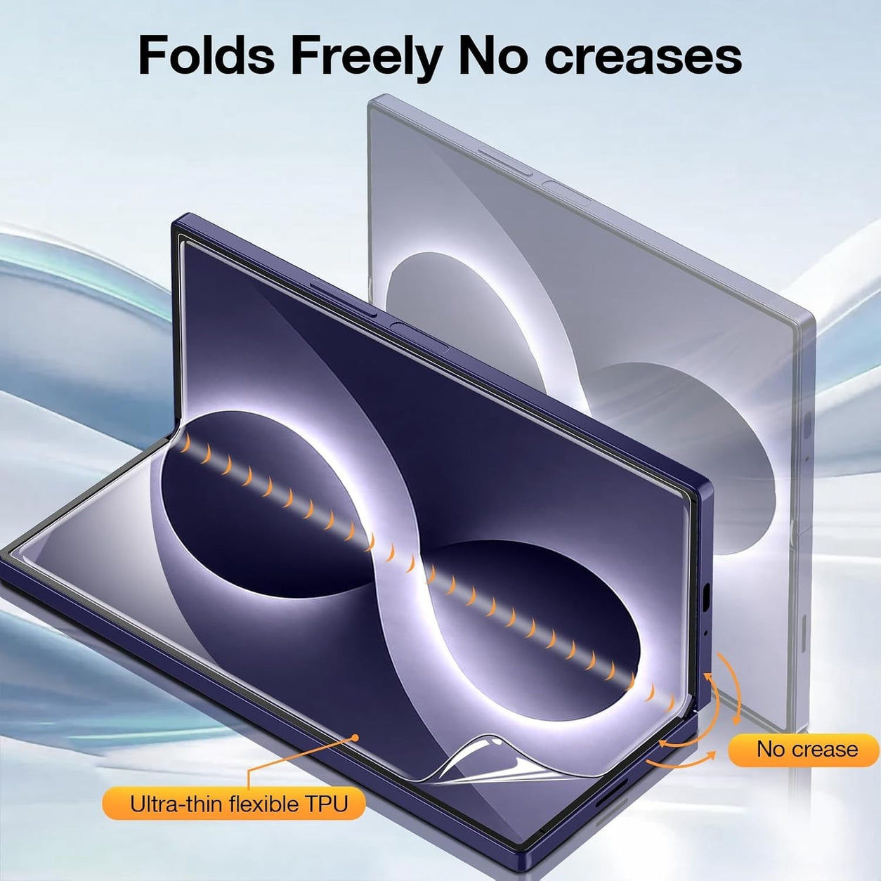 For Samsung Galaxy Z Fold 7 Complete Tempered Glass Screen Protector - image 2