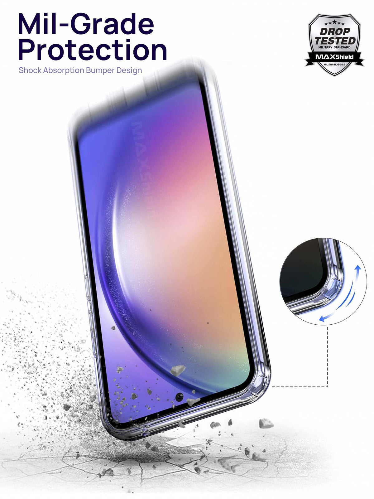For Samsung Galaxy A16 A17 A36 A37 A56 A57 Clear Slim Shockproof Case - image 4