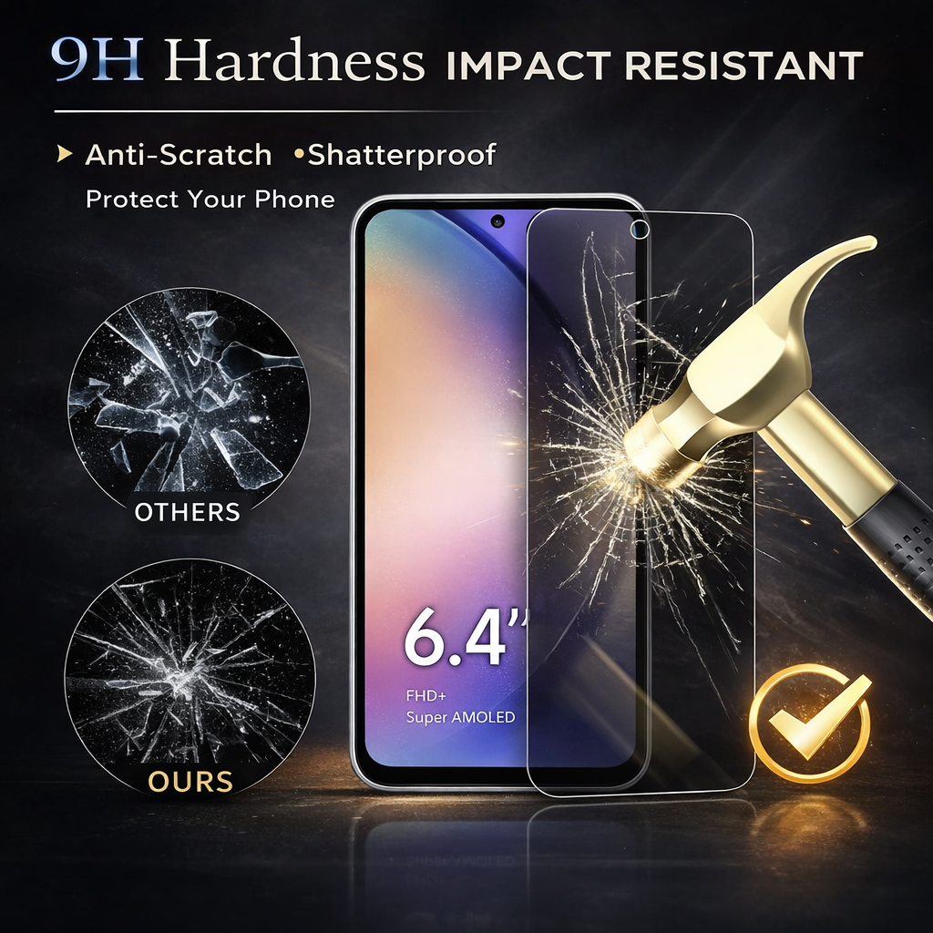 For Samsung Galaxy A16 A17 A26 A27 A36 A37 A56 A57 Privacy Glass Screen Protector - image 5