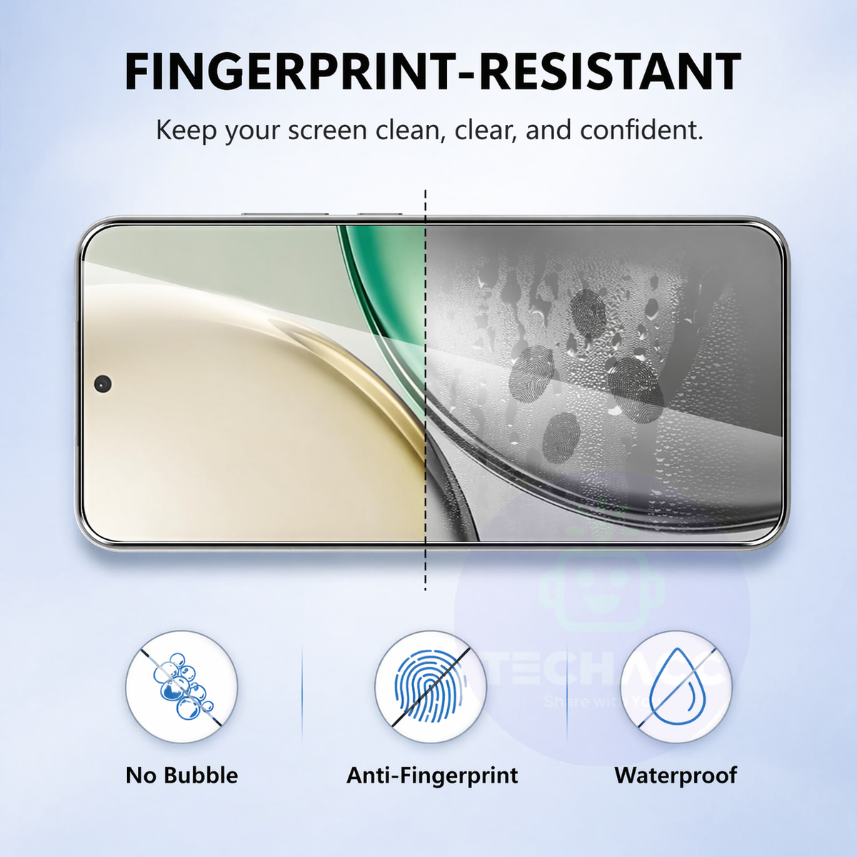 Tempered Glass Screen Protectors for Honor Magic 8 Pro - 2 Pack