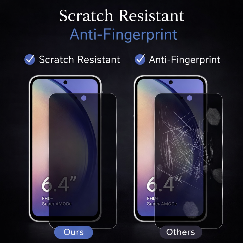 For Samsung Galaxy A16 A17 A26 A27 A36 A37 A56 A57 Privacy Glass Screen Protector - image 3