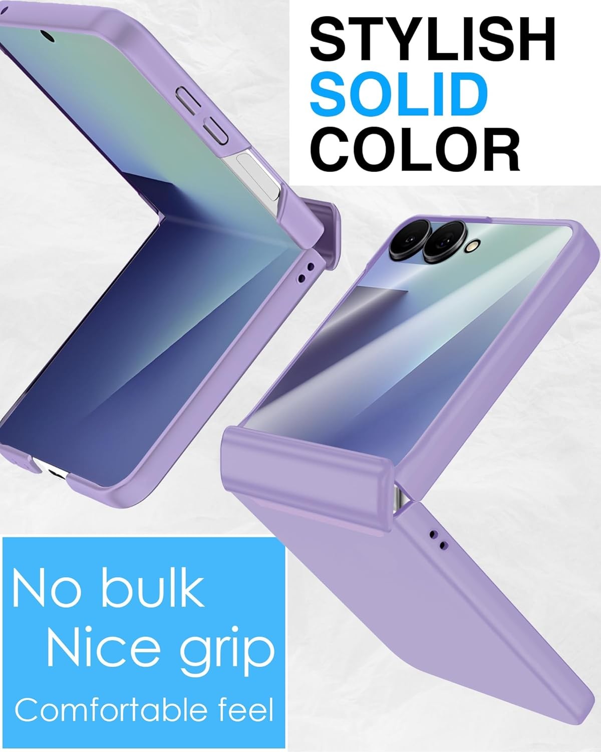 For Samsung Galaxy Z Flip 8 Shockproof Hinge Protection Slim Case - image 5