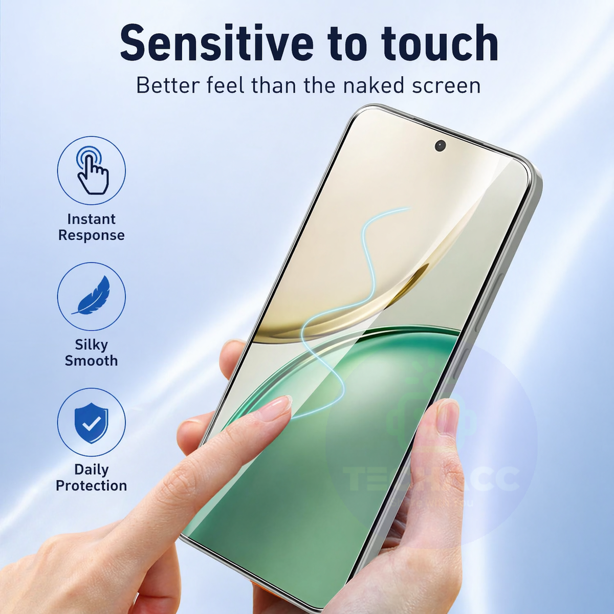 Tempered Glass Screen Protectors for Honor 600 Pro - 2 Pack