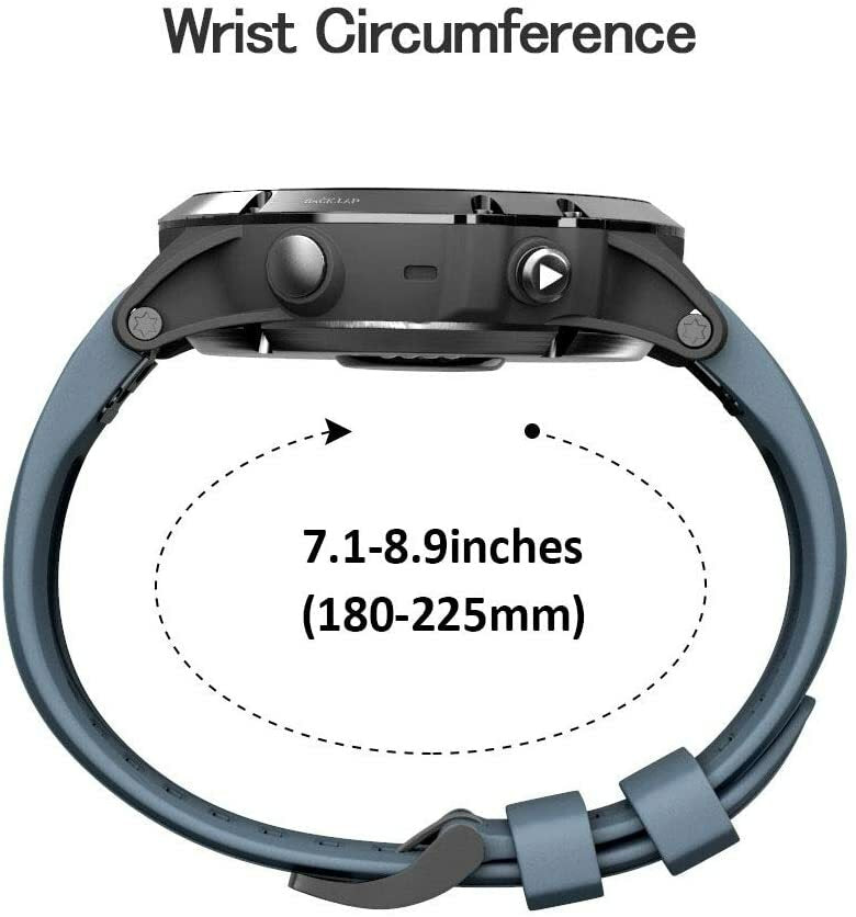 Silicone Replacement Band for Garmin Fenix - image 4