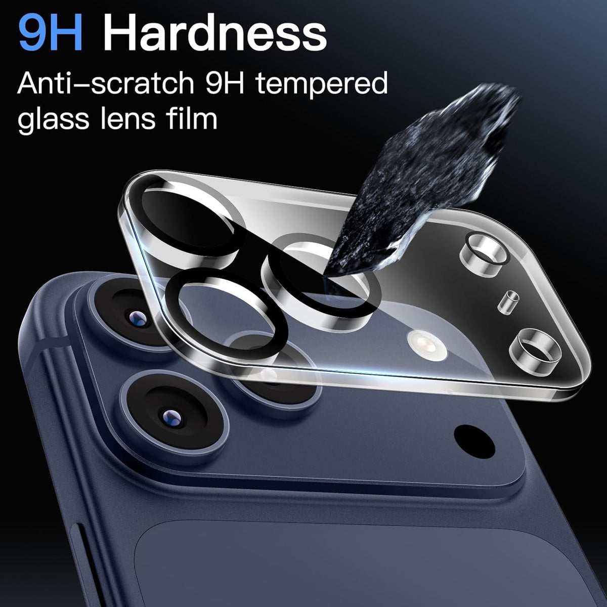 MAXSHIELD Clear Camera Lens Protector for iPhone 18 Pro / Pro Max