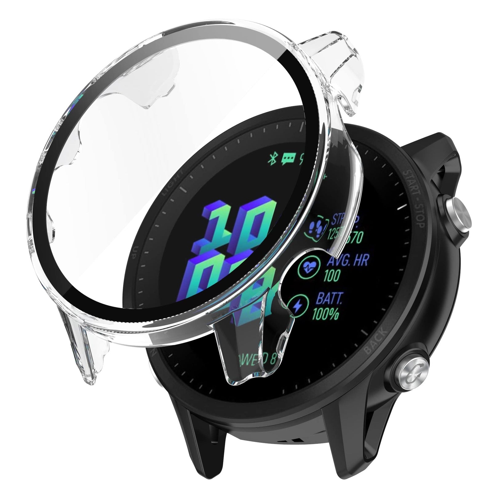 Case Glass Screen Protector for Garmin Forerunner - image 6