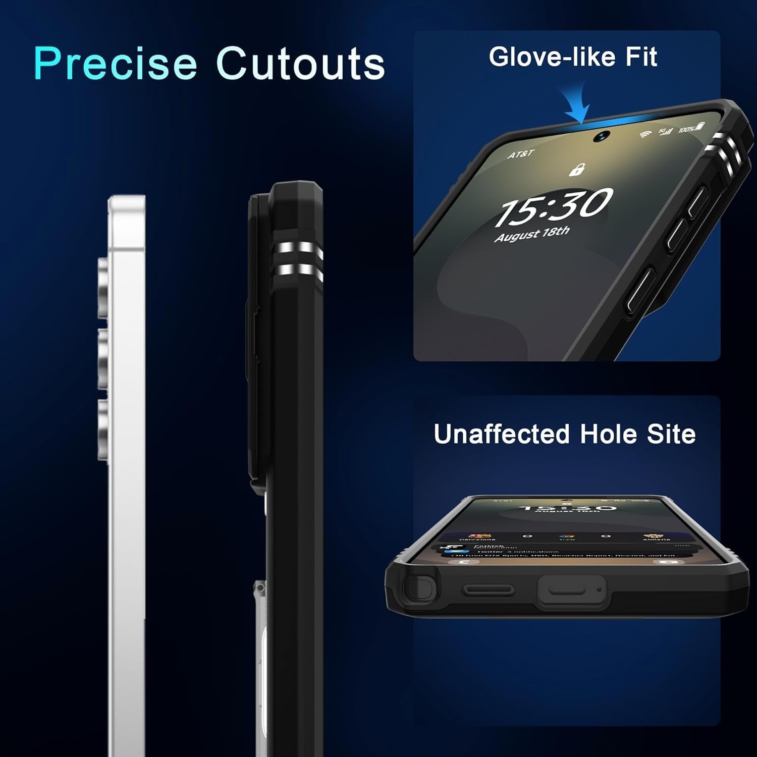 For Samsung Galaxy S24 FE Magnetic Ring Kickstand Shockproof Case - image 8