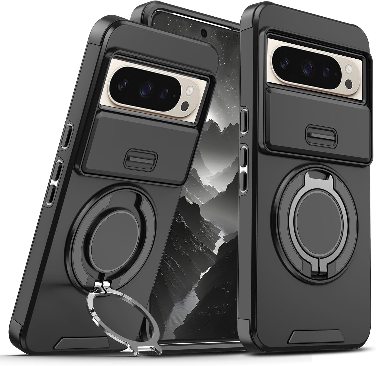 Magnetic Ring Kickstand Case for Google Pixel 10 Series - detail image 8