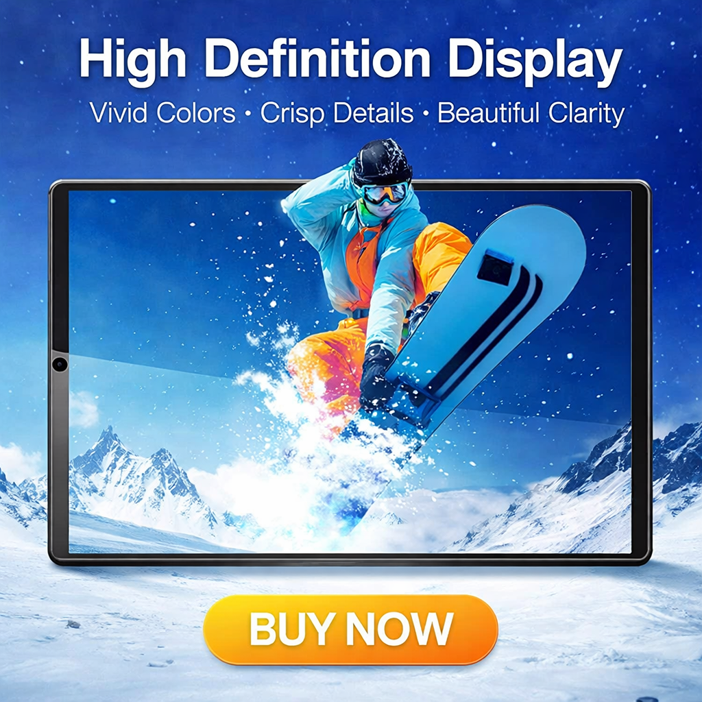 Tempered Glass Screen Protector for Lenovo Tab One 8.7-inch - 2 Pack