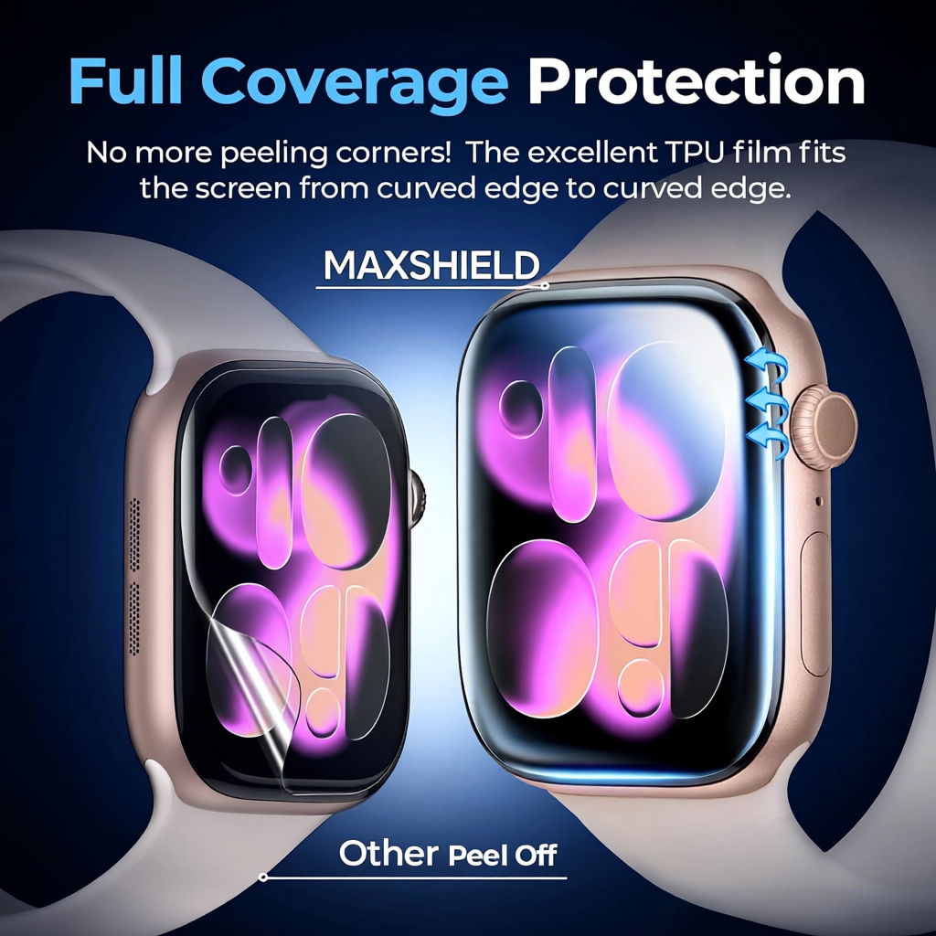 Hydrogel Screen Protector Multipack for Apple Watch - image 2