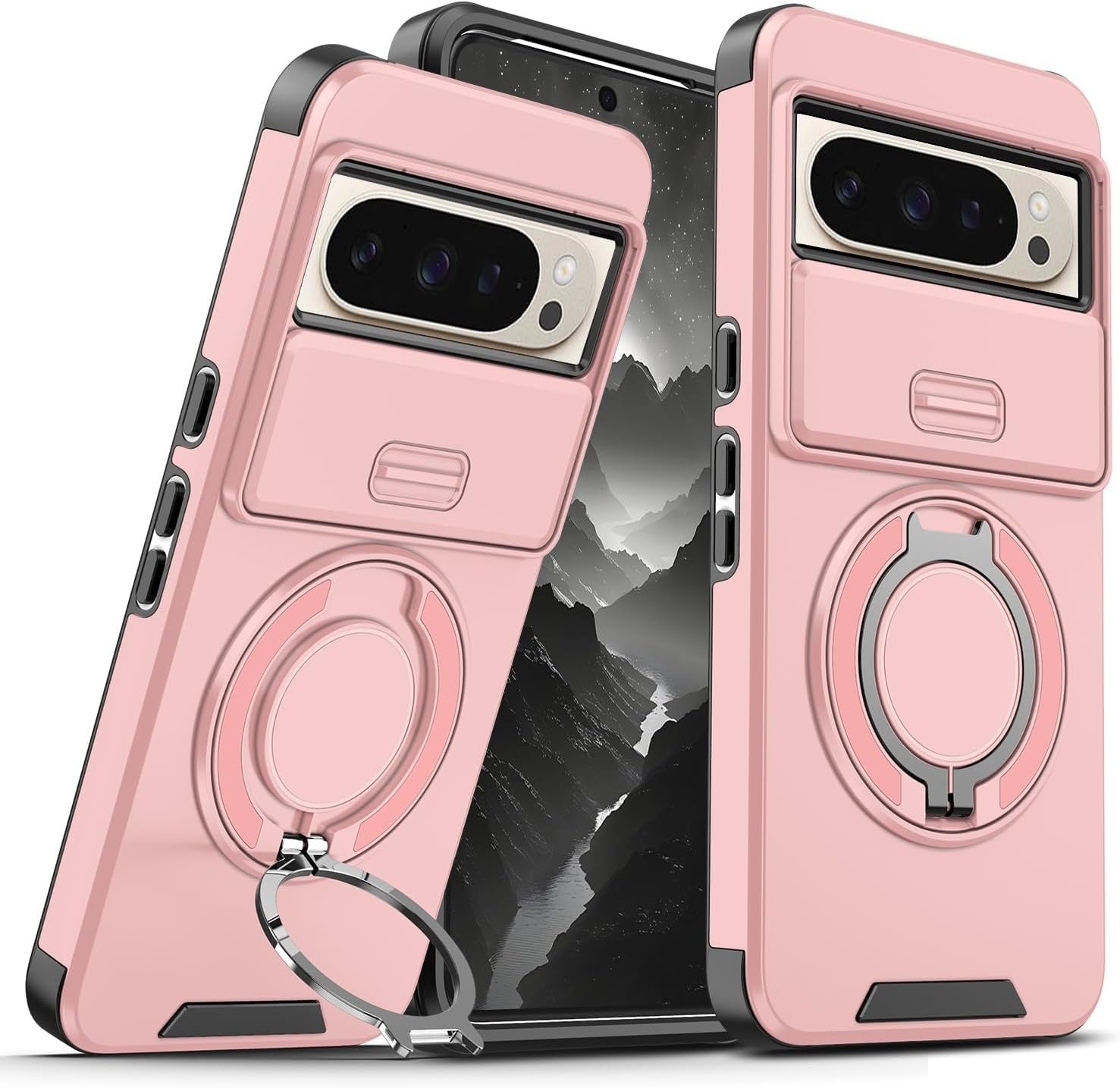 Magnetic Ring Kickstand Case for Google Pixel 9 Series - detail image 9