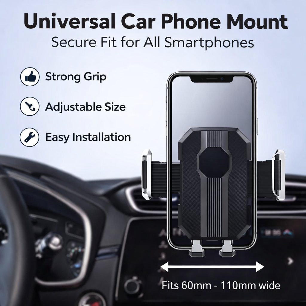 Vacuum Suction Car Phone Mount - image 4