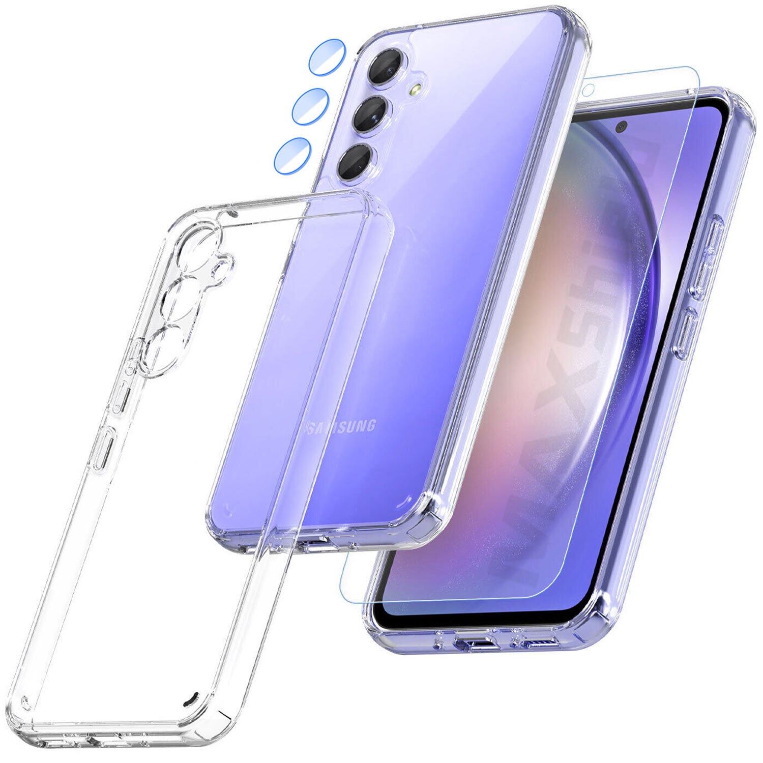 For Samsung Galaxy A16 A17 A36 A37 A56 A57 Clear Slim Shockproof Case - image 9
