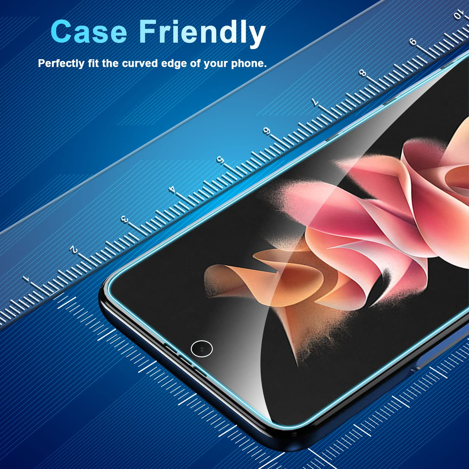 Clear 360° Protective Case & Screen Protector Set for Samsung Galaxy Z Flip 8 - image 10