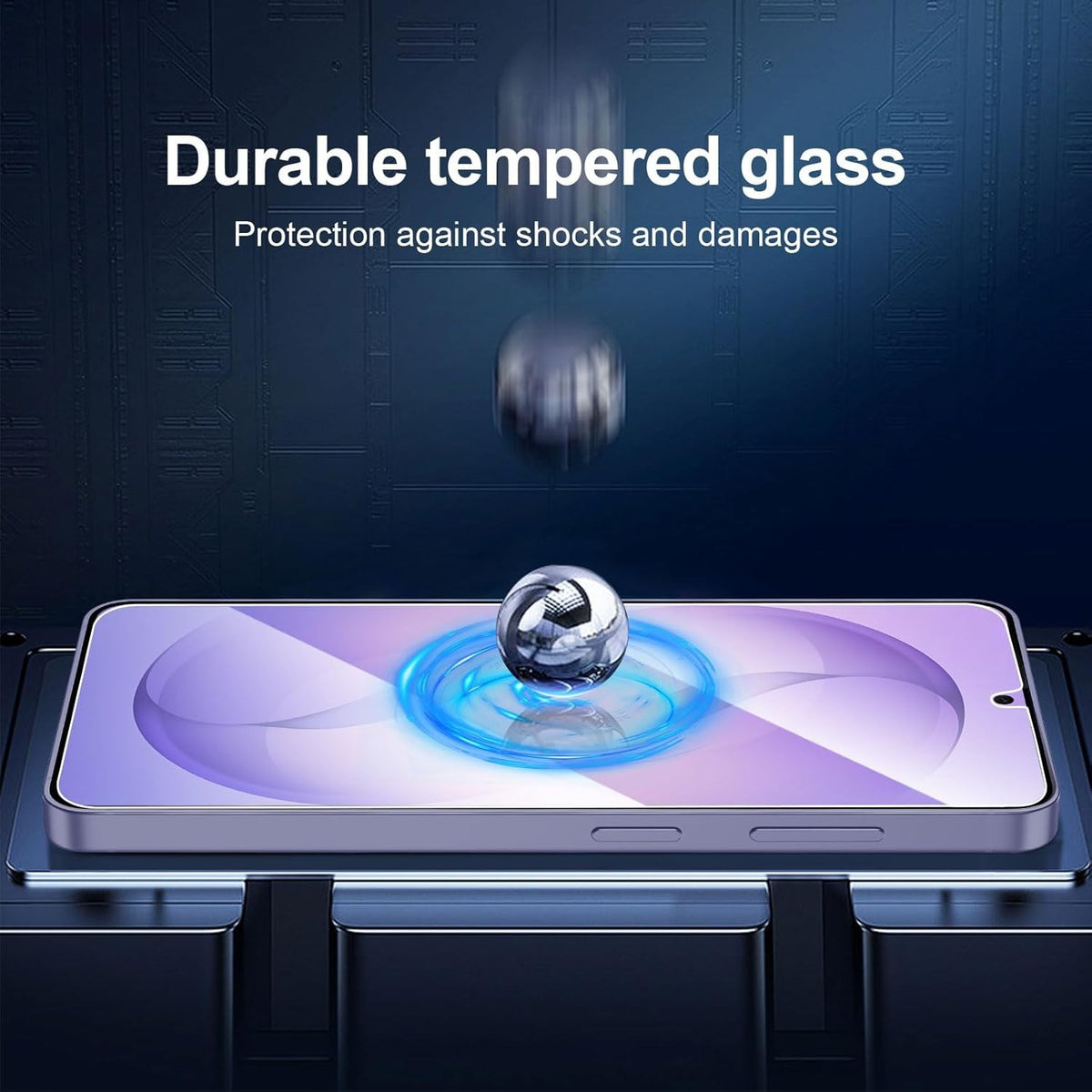 2 Pack Tempered Glass Screen Protectors for Samsung Galaxy S26 FE