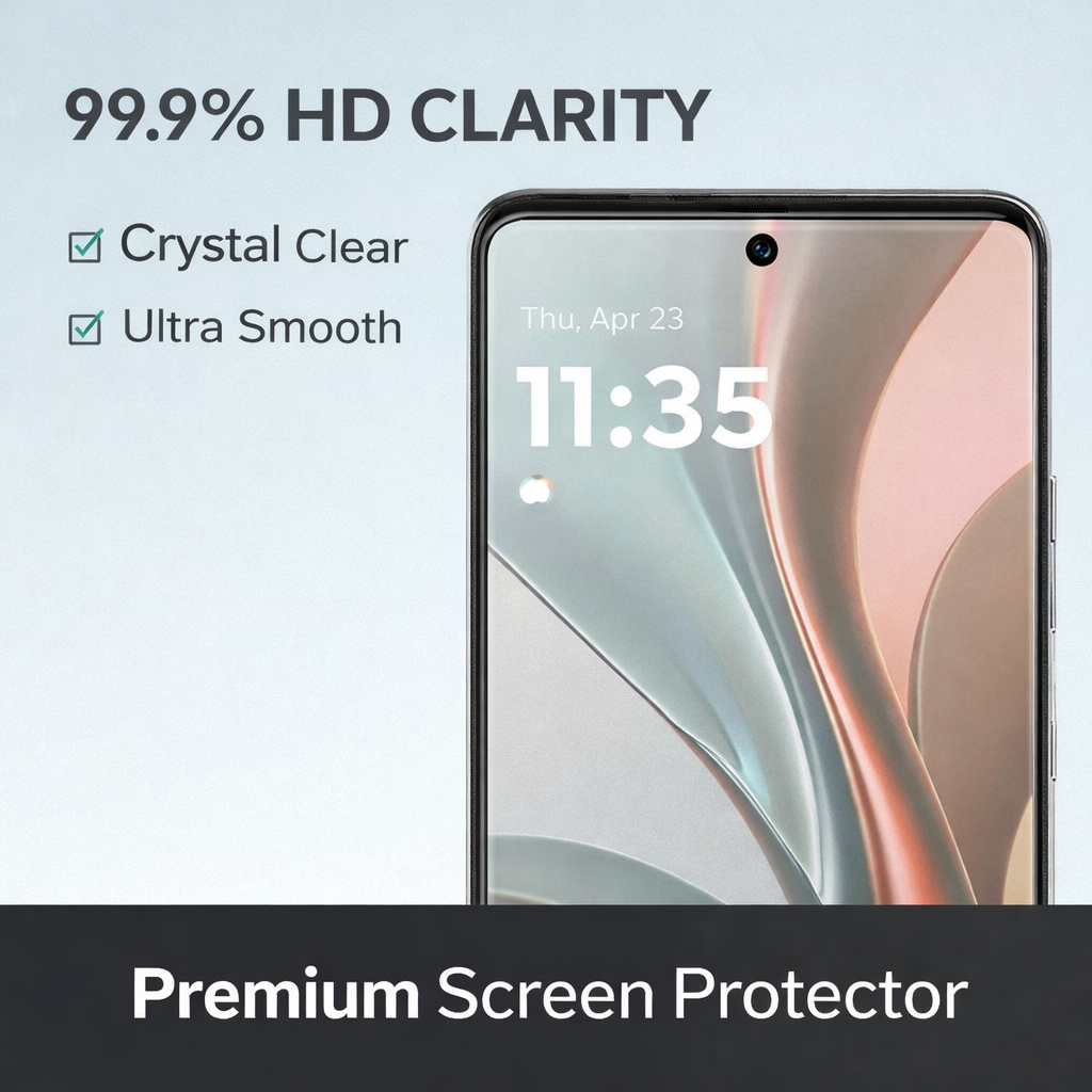 Tempered Glass Screen Protectors for Motorola Moto G56 - 2 Pack