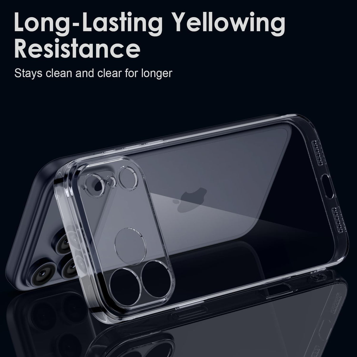 For iPhone 18 Pro Case, Compatible with MagSafe - Raised Camera Protection, Case Only, Clear