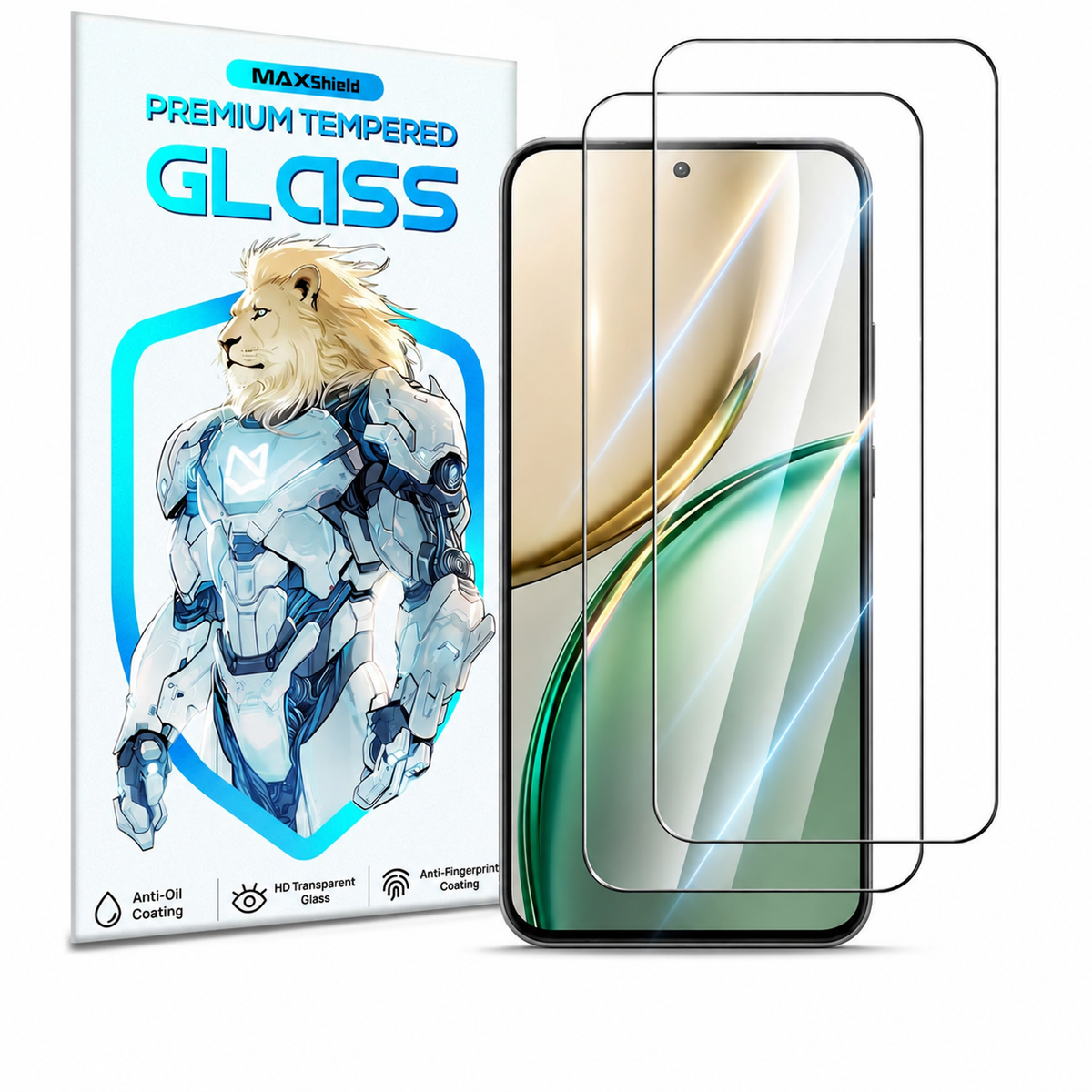 Tempered Glass Screen Protectors for Honor Magic 8 Pro - 2 Pack