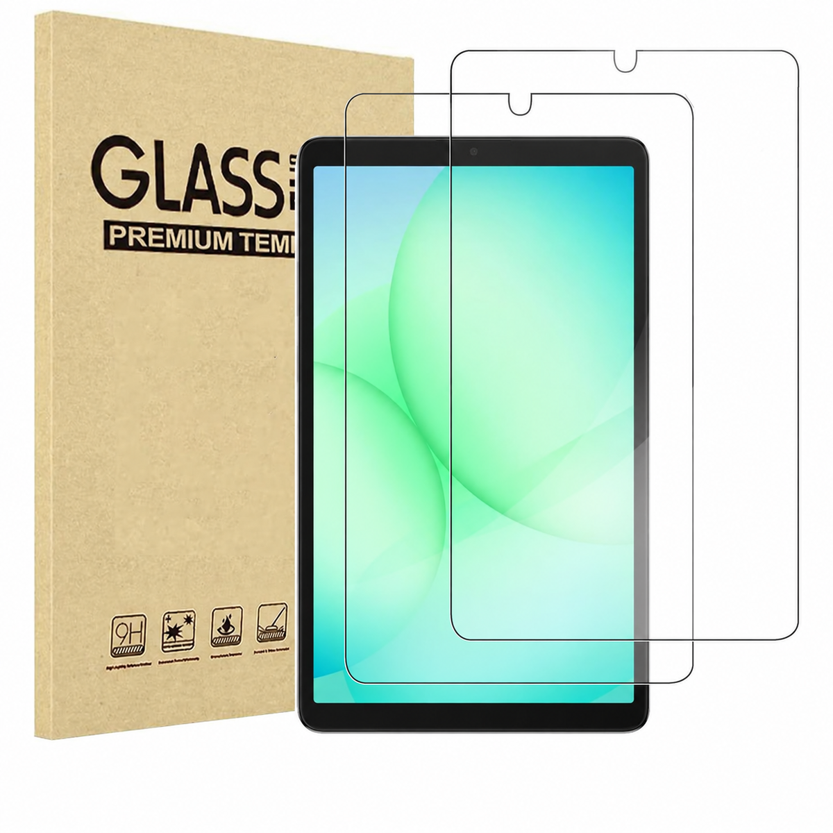 Tempered Glass Screen Protector for Samsung Galaxy Tab A11 8.7-inch 2025 - 2 Pack