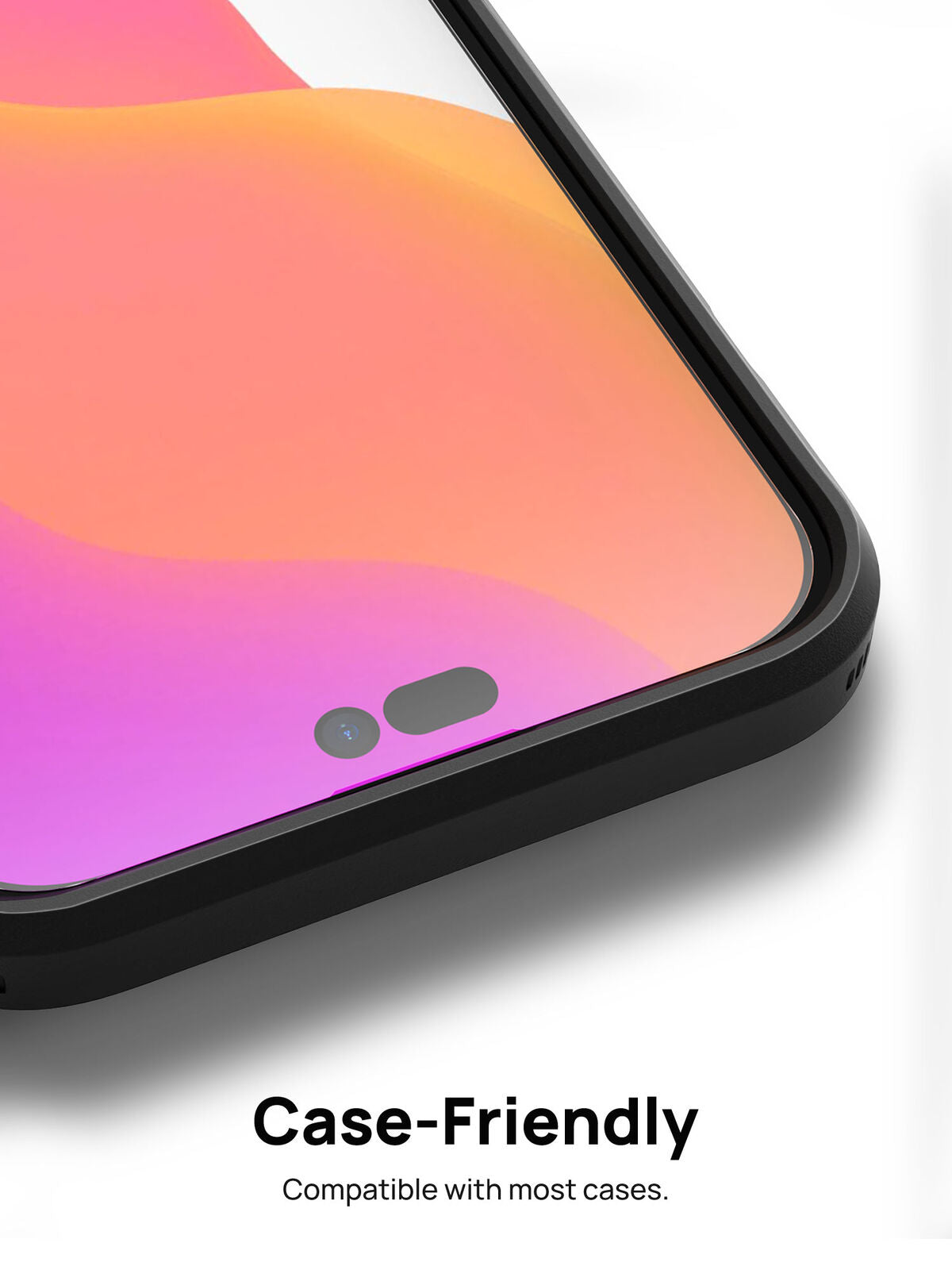 [2 Pack] MaxShield PureClear Tempered Glass Film for iPhone 16 Pro Plus Max