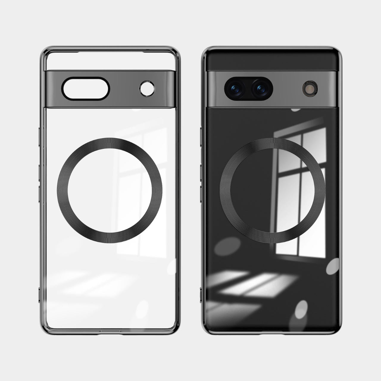 For Google Pixel 9 Pro XL Magnetic Mag Safe Case Clear Shockproof Case Cover