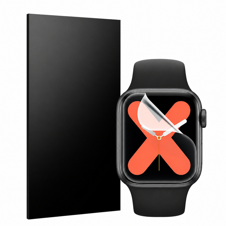 MaxShield Screen Protector for Apple Watch Series 4/5 40mm Full Cover iWatch – clean white background main image
