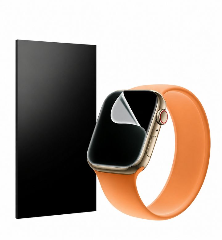 Screen Protector for Apple Watch Series 7th 41 45mm 2021 Soft TPU Flim iWatch – clean white background main image