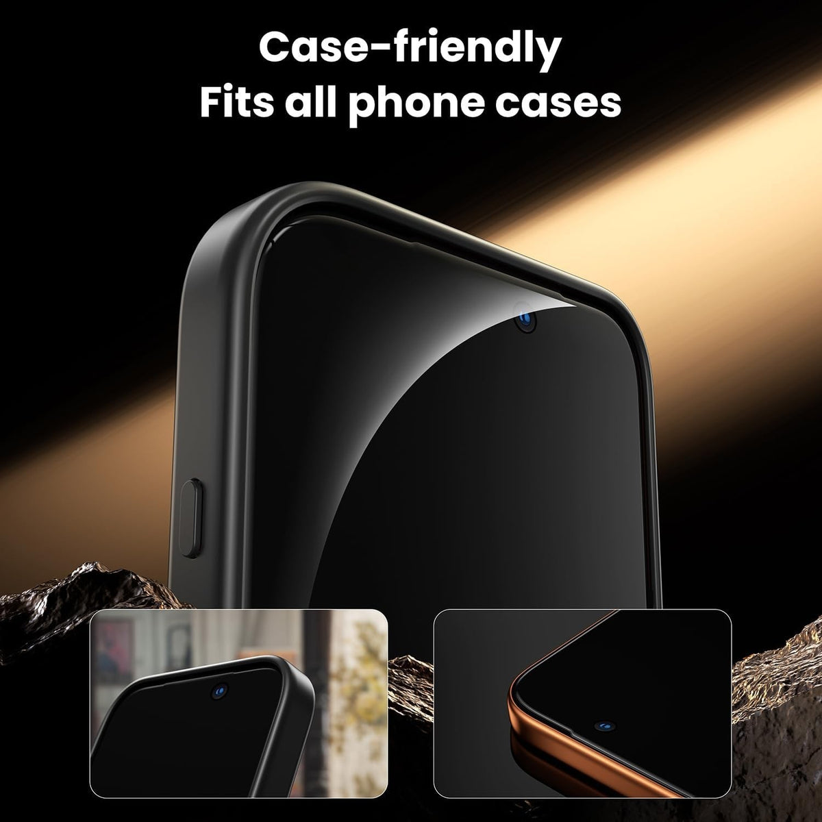 2-Pack Privacy Tempered Glass Screen Protector for iPhone 18 Pro / Pro Max