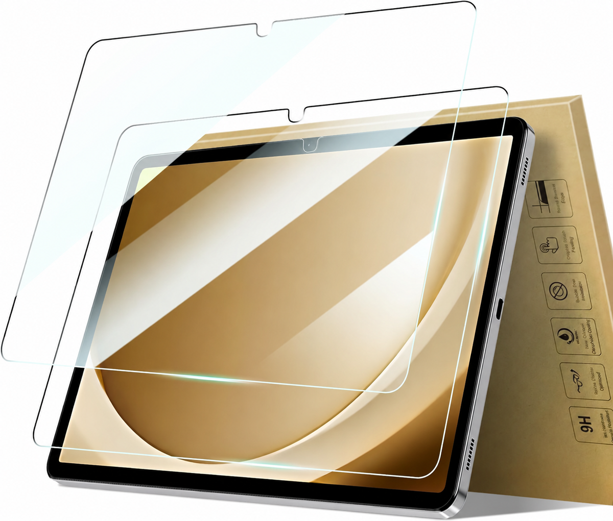 Tempered Glass Screen Protector for Samsung Galaxy Tab A9 Plus 11-inch 2023 - 1 Pack