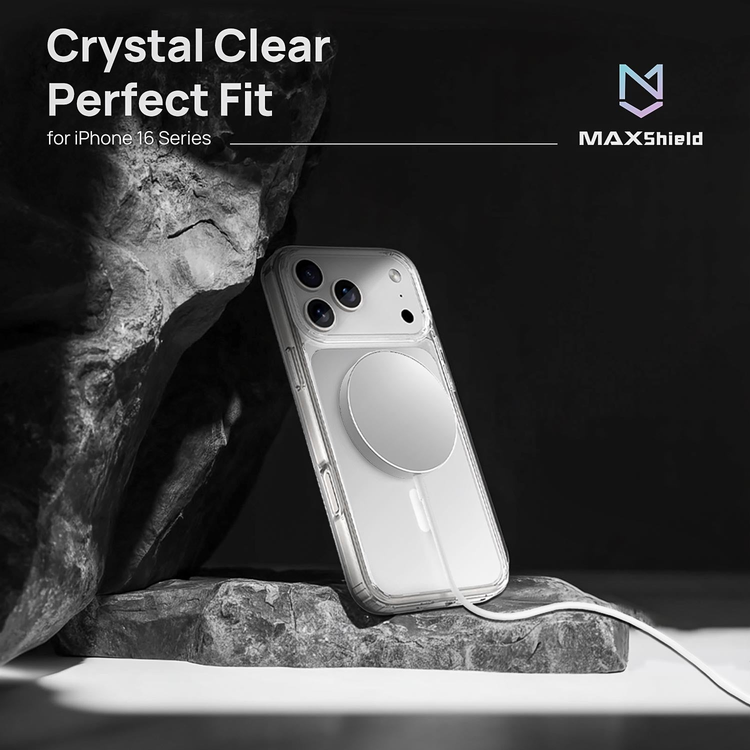 For iPhone 17 Pro Max Air Case Clear Magsafe Shockproof Magnetic Cover