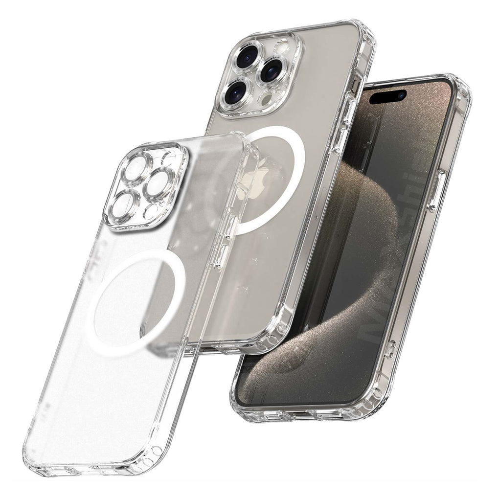 MagSafe Military Grade Protection Crystal Clear iPhone 15 Series Case ...