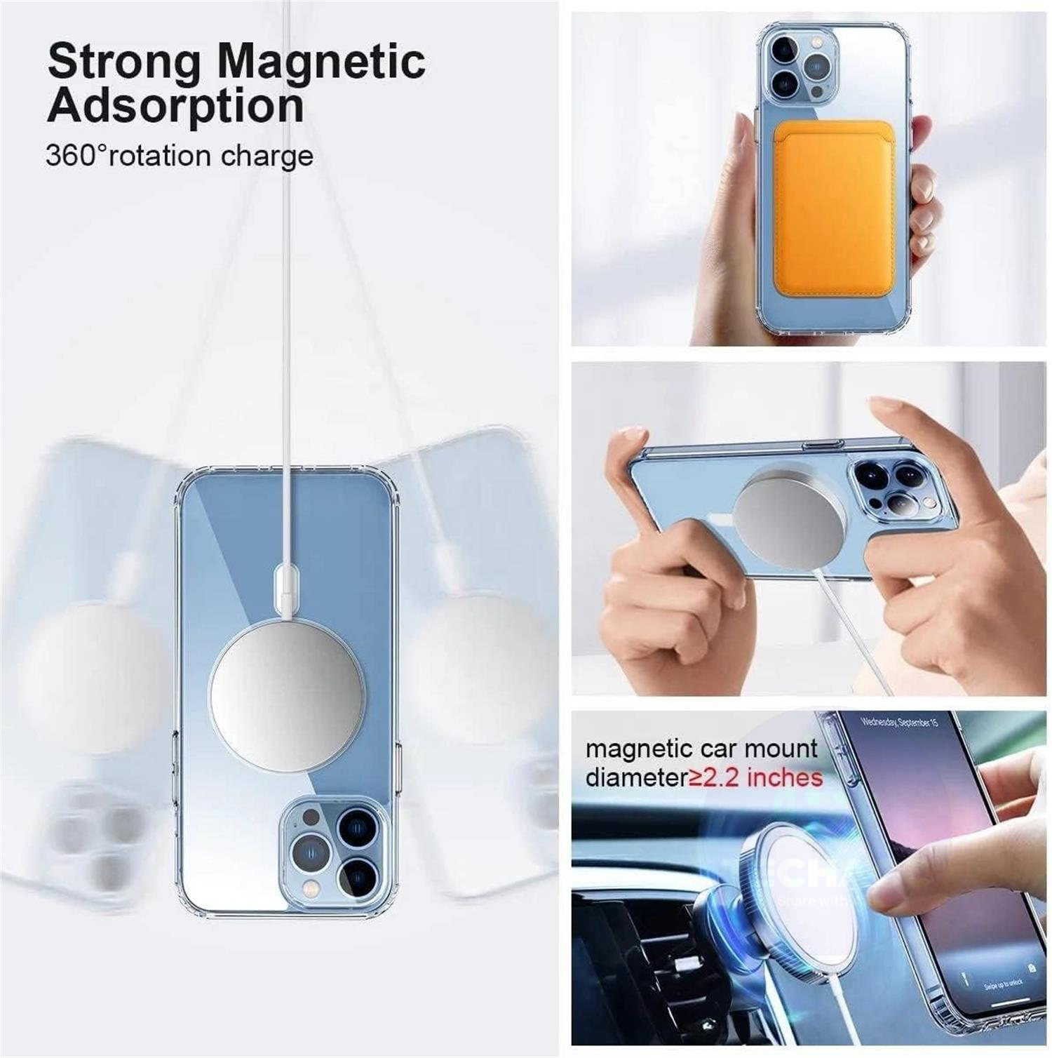 Clear Magnetic Shockproof Case for iPhone 12 Series - image 10