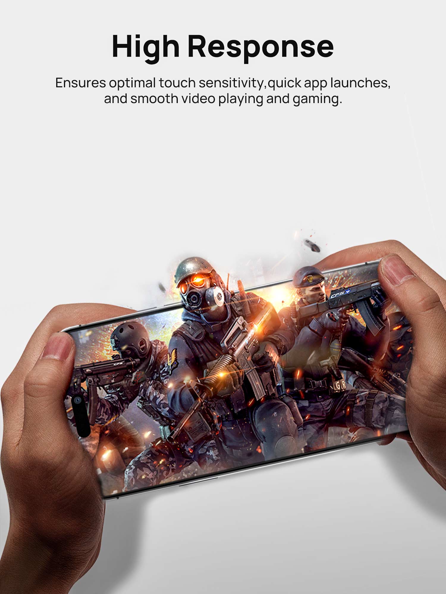 【2 Pack】  MaxShield® Premium 9H iPhone 15 Series Full Glass Protector