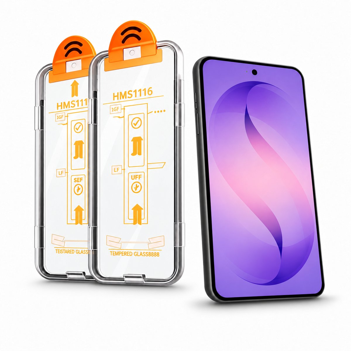 Clear Tempered Glass Screen Protectors for Samsung Galaxy S24 - 2 Pack