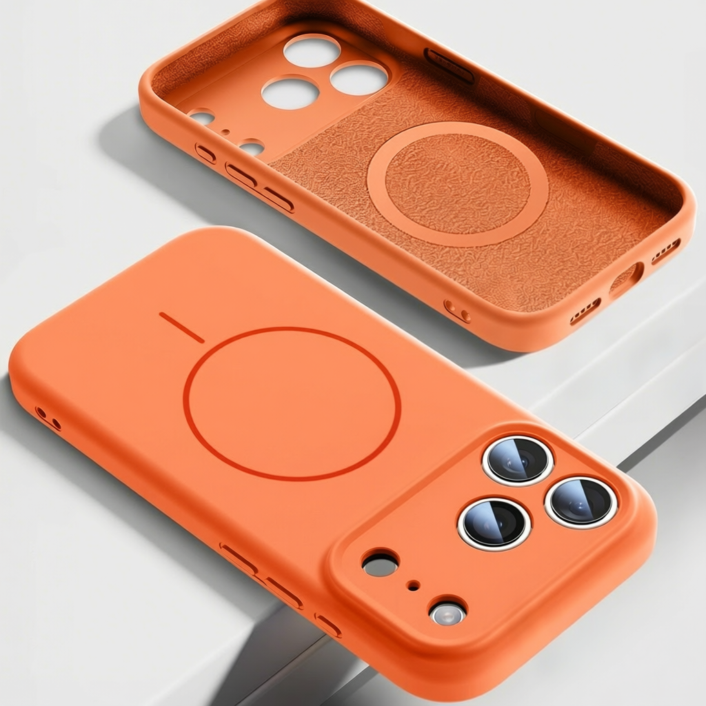 For iPhone 17 / 17 Air / 17 Pro / 17 Pro Max Liquid Silicone Shockproof MagSafe Case - image 2