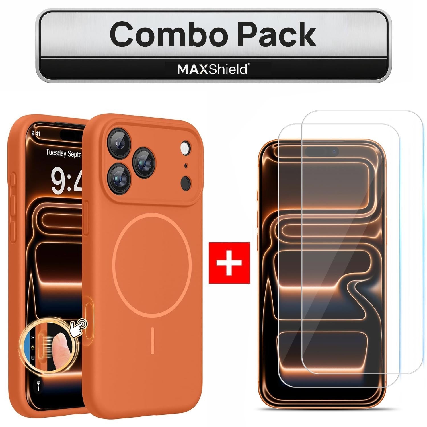 For iPhone 17 / 17 Air / 17 Pro / 17 Pro Max Liquid Silicone Shockproof MagSafe Case - image 3