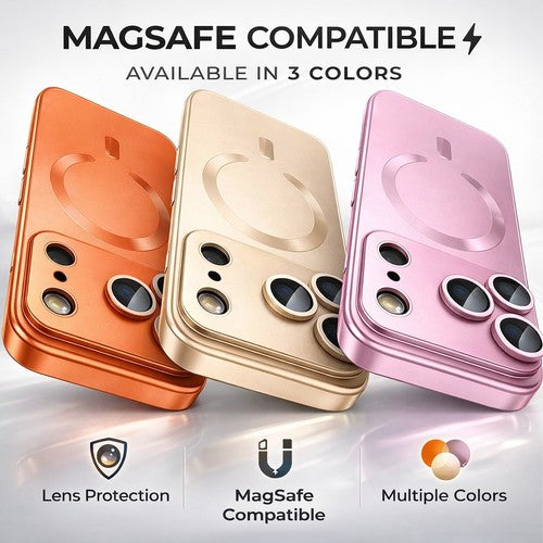 For iPhone 17 / 17 Air / 17 Pro / 17 Pro Max Magnetic Shockproof Camera Protector Case - image 2