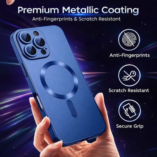 For iPhone 17 / 17 Air / 17 Pro / 17 Pro Max Magnetic Shockproof Camera Protector Case - image 4