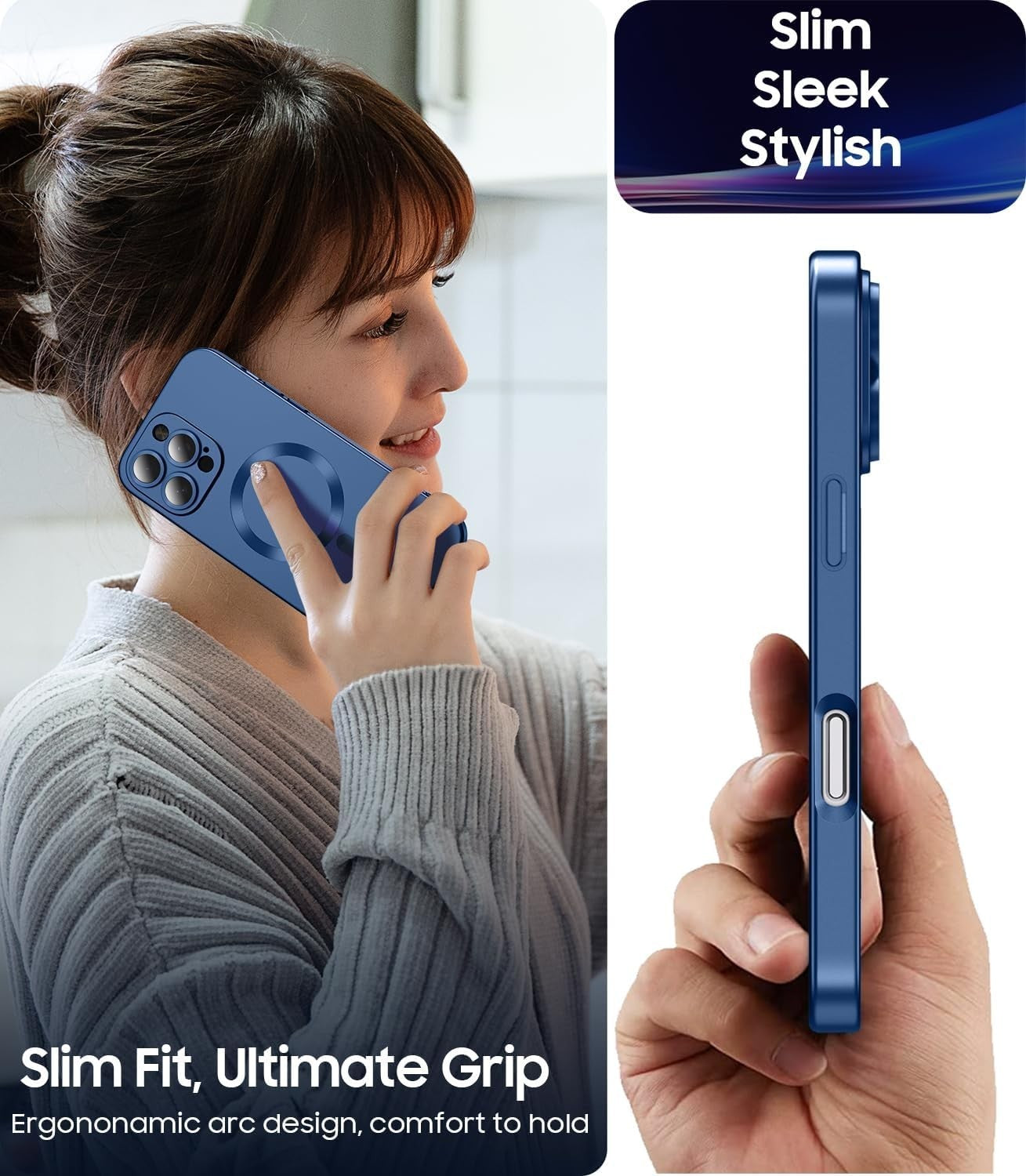 For iPhone 17 / 17 Air / 17 Pro / 17 Pro Max Magnetic Shockproof Camera Protector Case - image 8