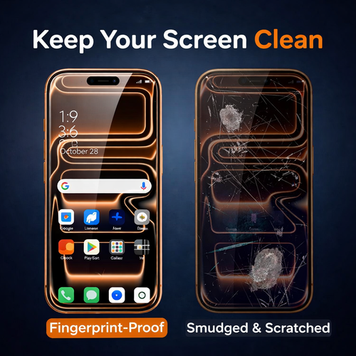For iPhone 17 Pro Max 360° Privacy Tempered Glass Screen Protector 4Way Anti-Spy - image 4