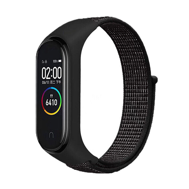 For Xiaomi Mi Band 6/5/7/4 Band Strap Replacement Nylon Loop Wrist Watchband – clean white background main image