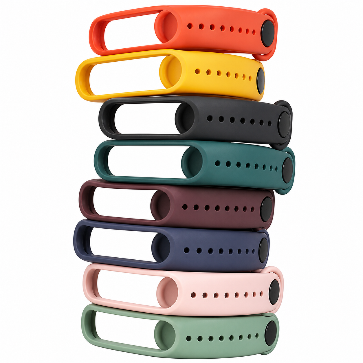 For Xiaomi Mi Band 7 Band Strap Replacement Silicone Wrist Watchband – clean white background main image